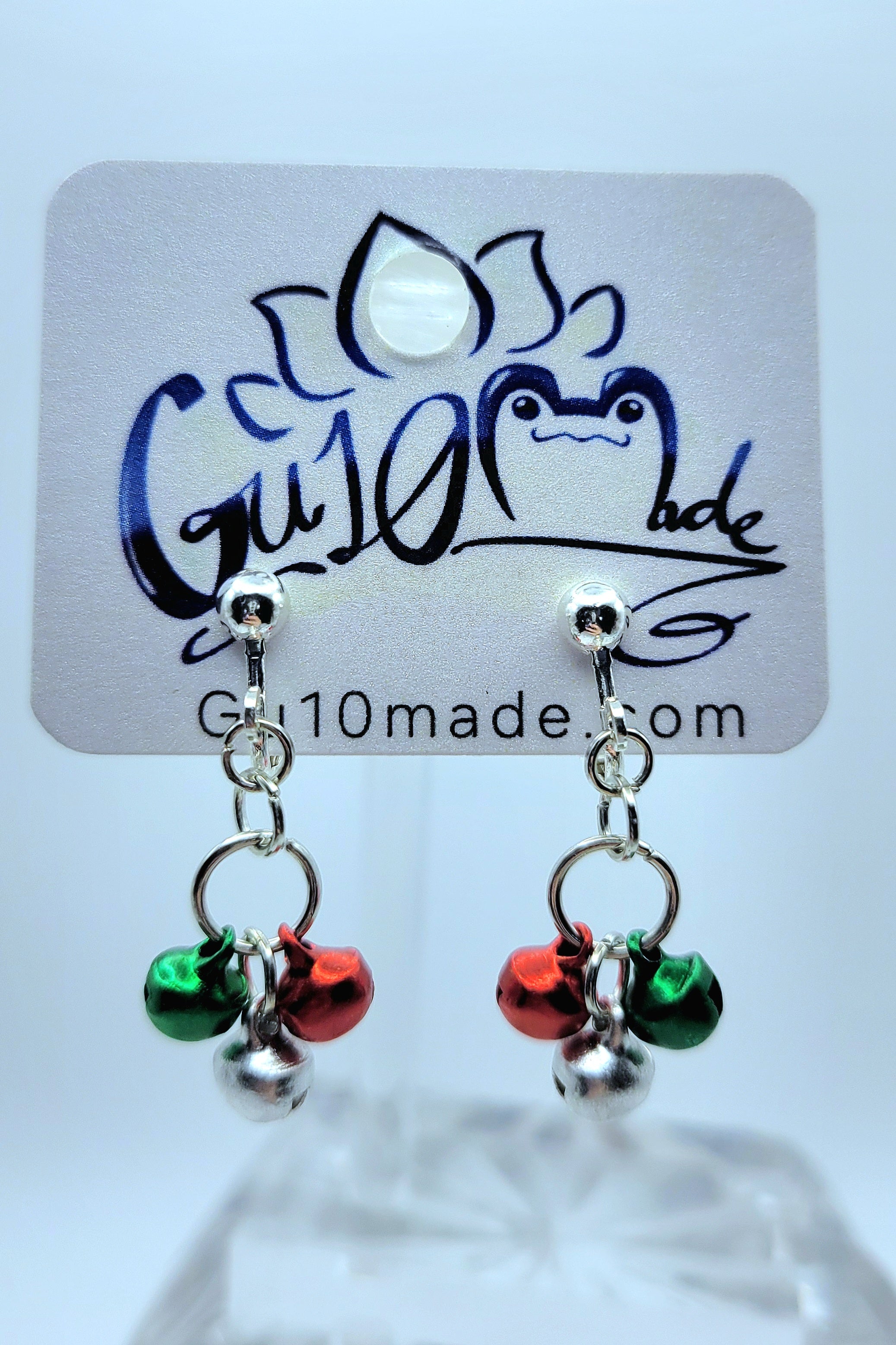 Holly Bells [clip ons]