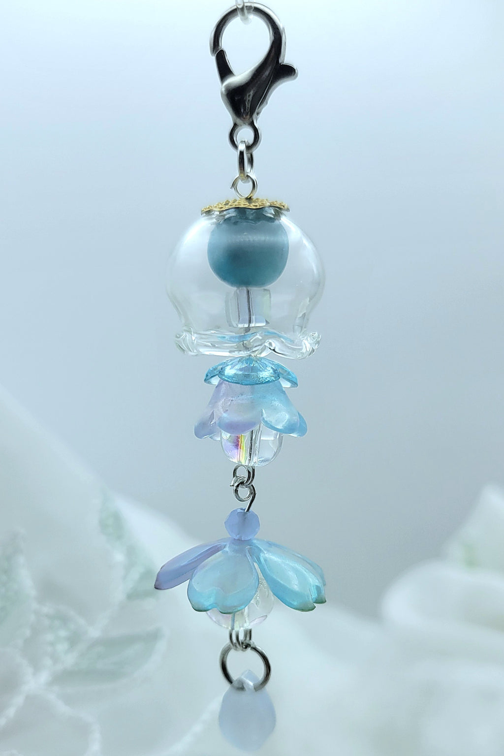 Jellyfish Badge Reel Charms